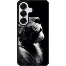 Coque Samsung Galaxy S26 - Silicone rigide noir Lion looking up