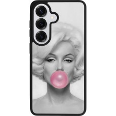 Coque Samsung Galaxy S26 - Silicone rigide noir Marilyn Bubble