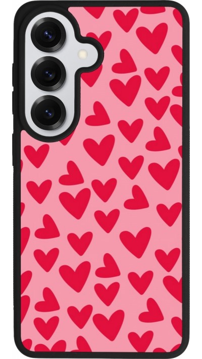 Samsung Galaxy S26 Case Hülle - Silikon schwarz Mom 2024 kleine Herzen