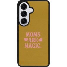 Samsung Galaxy S26 Case Hülle - Silikon schwarz Mom 2026 Are Magic
