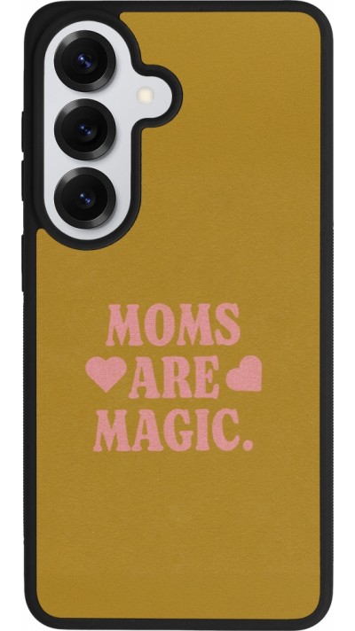 Samsung Galaxy S26 Case Hülle - Silikon schwarz Mom 2026 Are Magic