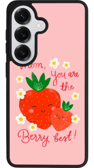 Samsung Galaxy S26 Case Hülle - Silikon schwarz Mom 2026 Berry best