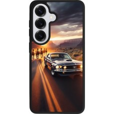 Coque Samsung Galaxy S26 - Silicone rigide noir Mustang 69 Grand Canyon