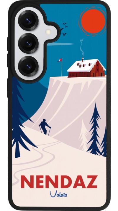 Samsung Galaxy S26 Case Hülle - Silikon schwarz Nendaz Cabane Ski