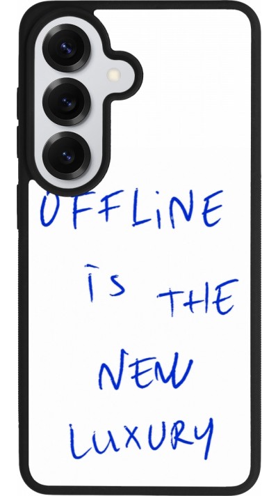 Samsung Galaxy S26 Case Hülle - Silikon schwarz Offline is the new luxury