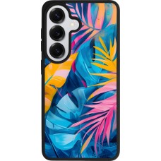Samsung Galaxy S26 Case Hülle - Silikon schwarz Palms Blue