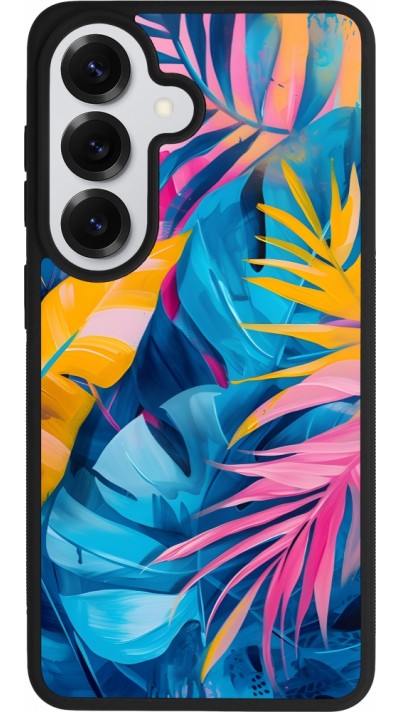 Samsung Galaxy S26 Case Hülle - Silikon schwarz Palms Blue