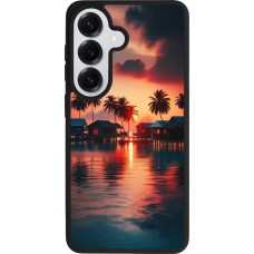 Samsung Galaxy S26 Case Hülle - Silikon schwarz Paradies Malediven