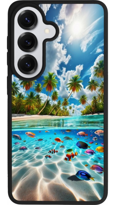 Samsung Galaxy S26 Case Hülle - Silikon schwarz Strandparadies