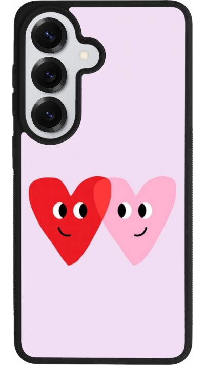 Samsung Galaxy S26 Case Hülle - Silikon schwarz Saint Valentines Day 26 Heart
