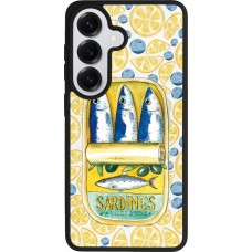 Samsung Galaxy S26 Case Hülle - Silikon schwarz Sardines in oil 2026