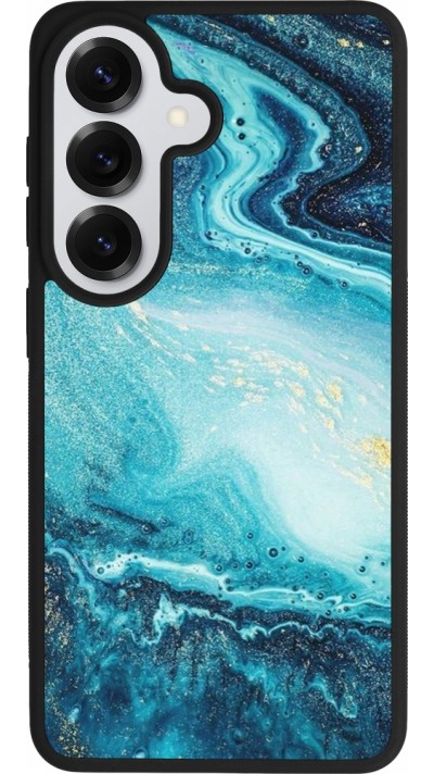 Samsung Galaxy S26 Case Hülle - Silikon schwarz Sea Foam Blue