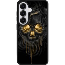 Samsung Galaxy S26 Case Hülle - Silikon schwarz Skull 02
