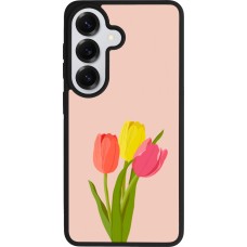 Samsung Galaxy S26 Case Hülle - Silikon schwarz Spring 23 tulip trio