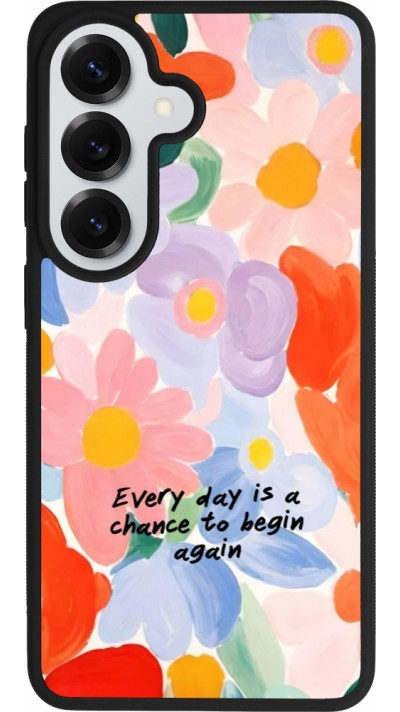 Coque Samsung Galaxy S26 - Silicone rigide noir Every day is a chance 2026
