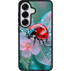 Coque Samsung Galaxy S26 - Silicone rigide noir Ladybird in bloom 2026
