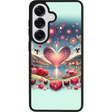 Samsung Galaxy S26 Case Hülle - Silikon schwarz Valentin 2025 Schick