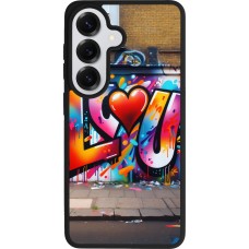 Samsung Galaxy S26 Case Hülle - Silikon schwarz Valentin 2025 Liebe U Tag