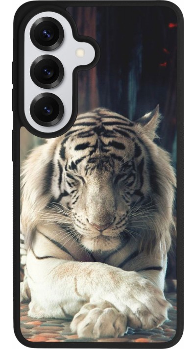 Coque Samsung Galaxy S26 - Silicone rigide noir Zen Tiger