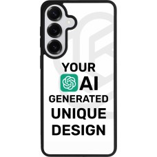 Samsung Galaxy S26+ Case Hülle - Silikon schwarz Weltweit einzigartig erstellt dank Deiner Kreativität und künstlicher Intelligenz (KI)