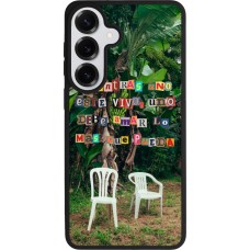 Samsung Galaxy S26+ Case Hülle - Silikon schwarz Chairs DTMF