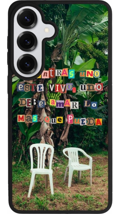 Samsung Galaxy S26+ Case Hülle - Silikon schwarz Chairs DTMF