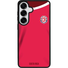 Coque Samsung Galaxy S26+ - Silicone rigide noir Maillot de football Costa Rica 2022 personnalisable