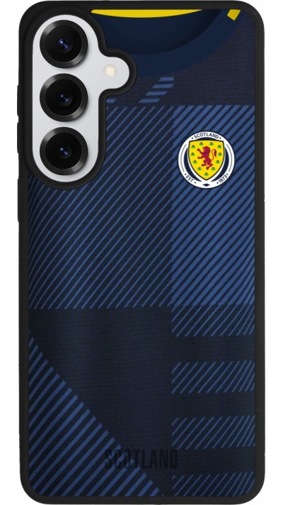 Coque Samsung Galaxy S26+ - Silicone rigide noir Maillot de football Ecosse personnalisable