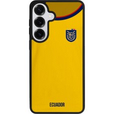 Coque Samsung Galaxy S26+ - Silicone rigide noir Maillot de football Equateur 2022
