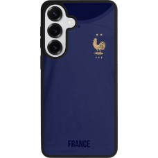 Coque Samsung Galaxy S26+ - Silicone rigide noir Maillot de football France 2022 personnalisable