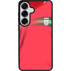 Coque Samsung Galaxy S26+ - Silicone rigide noir Maillot de football Iran 2022 personnalisable