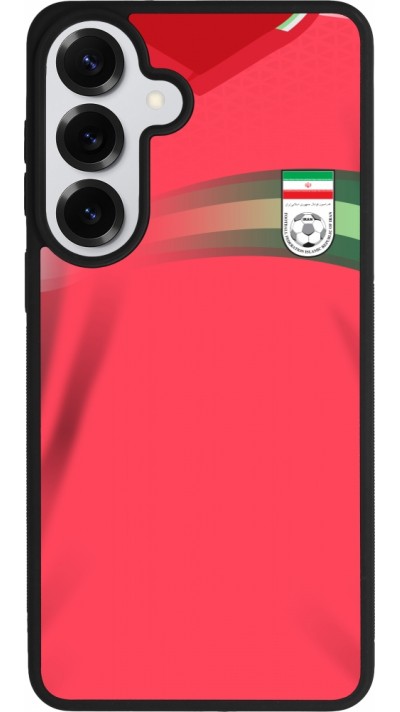 Coque Samsung Galaxy S26+ - Silicone rigide noir Maillot de football Iran 2022 personnalisable