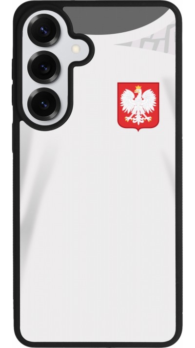 Samsung Galaxy S26+ Case Hülle - Silikon schwarz Polen 2022 personalisierbares Fussballtrikot