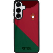 Coque Samsung Galaxy S26+ - Silicone rigide noir Maillot de football Portugal 2022
