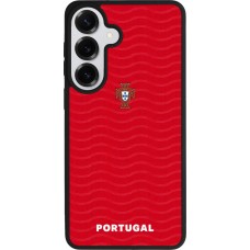 Samsung Galaxy S26+ Case Hülle - Silikon schwarz Portugal 2026 personalisierbares Fussballtrikot