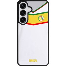Coque Samsung Galaxy S26+ - Silicone rigide noir Maillot de football Senegal 2022 personnalisable