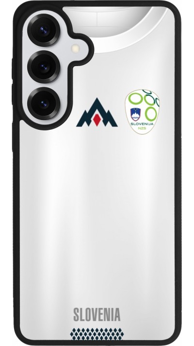Coque Samsung Galaxy S26+ - Silicone rigide noir Maillot de football Slovénie