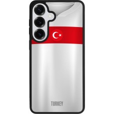 Coque Samsung Galaxy S26+ - Silicone rigide noir Maillot de football Turquie personnalisable