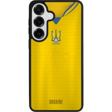 Coque Samsung Galaxy S26+ - Silicone rigide noir Maillot de football Ukraine