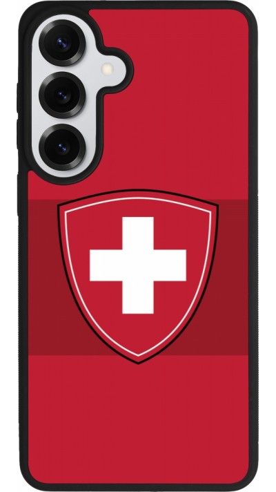 Samsung Galaxy S26+ Case Hülle - Silikon schwarz Hockey World Championship Ecusson Suisse