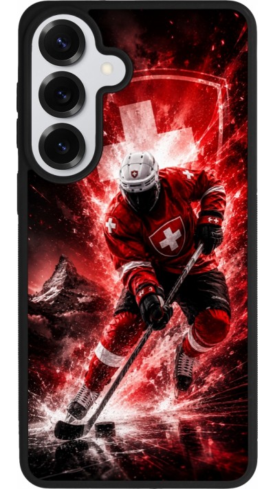 Samsung Galaxy S26+ Case Hülle - Silikon schwarz Hockey World Championship Player