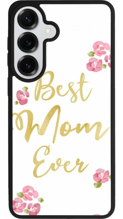 Coque Samsung Galaxy S26+ - Silicone rigide noir Mom 2024 best Mom ever