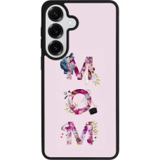 Coque Samsung Galaxy S26+ - Silicone rigide noir Mom 2024 girly mom