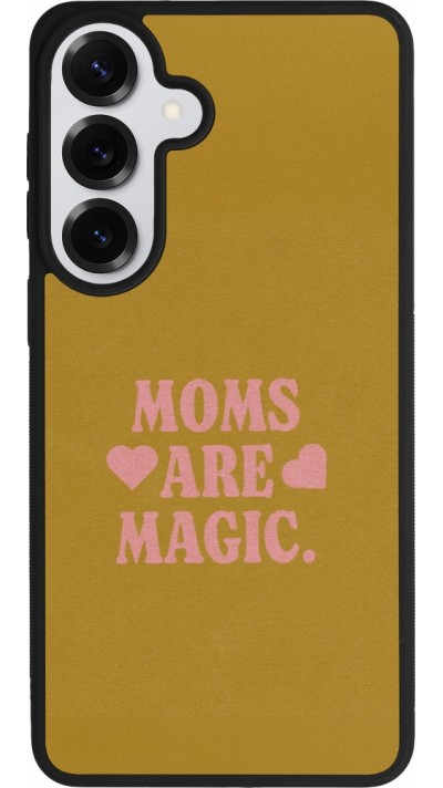 Samsung Galaxy S26+ Case Hülle - Silikon schwarz Mom 2026 Are Magic