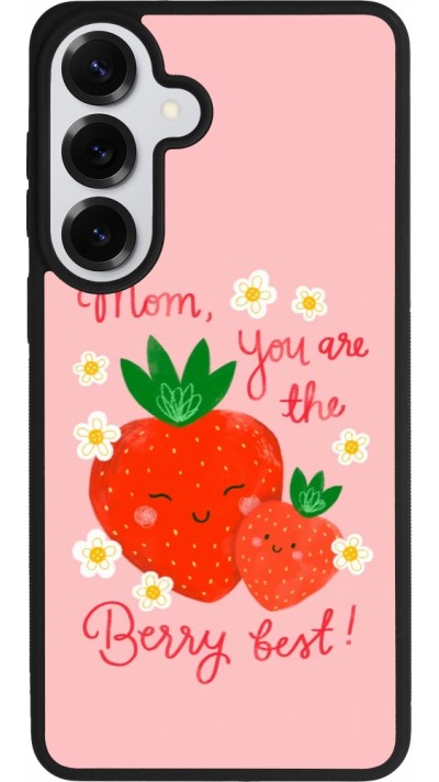Samsung Galaxy S26+ Case Hülle - Silikon schwarz Mom 2026 Berry best
