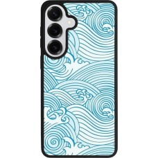 Coque Samsung Galaxy S26+ - Silicone rigide noir Ocean Waves