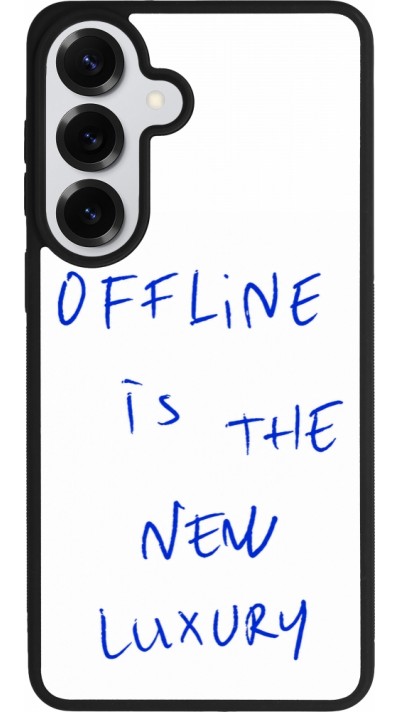 Samsung Galaxy S26+ Case Hülle - Silikon schwarz Offline is the new luxury