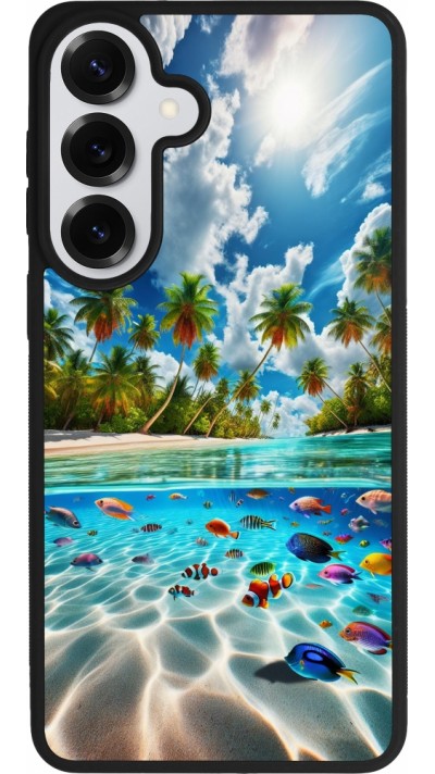 Samsung Galaxy S26+ Case Hülle - Silikon schwarz Strandparadies