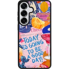 Samsung Galaxy S26+ Case Hülle - Silikon schwarz Preppy Today is Going to be a good day