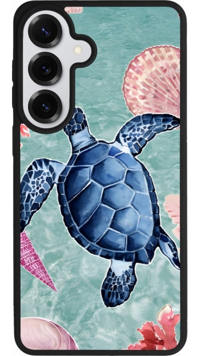 Samsung Galaxy S26+ Case Hülle - Silikon schwarz Preppy Turtle